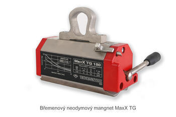 Permanentní břemenový magnet MaxX TG 300, nosnost 300 kg - 1