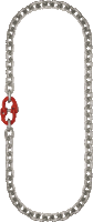 Řetěz nekonečný průměr 6 mm,užitná délka 2 m, třída 8 GAPA - 1/2