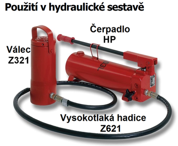 Hydraulický válec Brano Z321 25t - 2